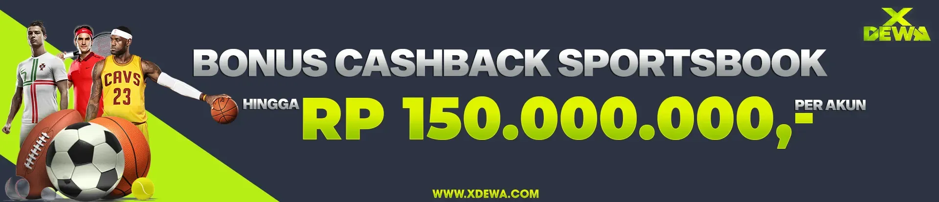 BONUS CASHBACK SPORTSBOOK MINGGUAN